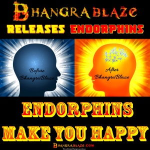 Endorphins make you happy...