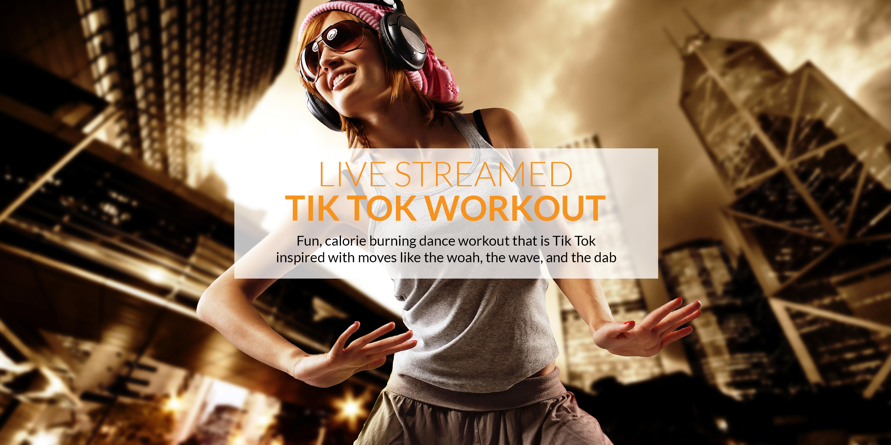 The best Tik Tok Workout live-streamed